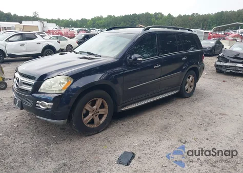 2007 Mercedes-Benz Gl 450 4Matic из США, поврежденный, VIN 4JGBF71E27A211291